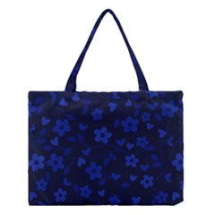 Floral Pattern Medium Tote Bag by Valentinaart