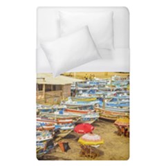 Engabao Beach At Guayas District Ecuador Duvet Cover (single Size) by dflcprints