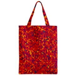 Pattern Zipper Classic Tote Bag by Valentinaart