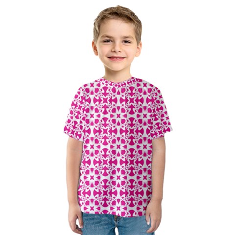 Pattern Kids  Sport Mesh Tee by Valentinaart