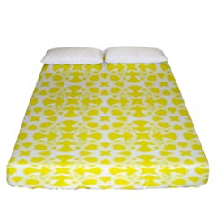 Pattern Fitted Sheet (king Size)