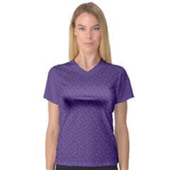 Pattern Women s V-neck Sport Mesh Tee