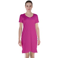 Pattern Short Sleeve Nightdress