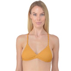 Pattern Reversible Tri Bikini Top