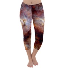 Carina Nebula Capri Winter Leggings 