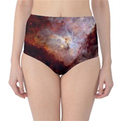 Carina Nebula High-waist Bikini Bottoms by SpaceShop