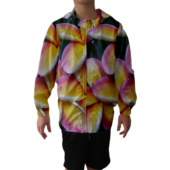 Premier Mix Flower Hooded Wind Breaker (Kids)