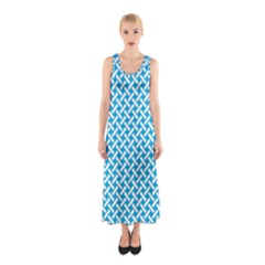 Pattern Sleeveless Maxi Dress