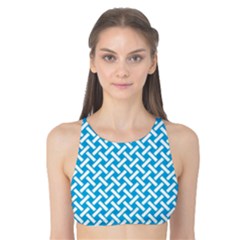 Pattern Tank Bikini Top