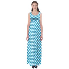 Pattern Empire Waist Maxi Dress