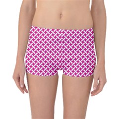 Pattern Boyleg Bikini Bottoms