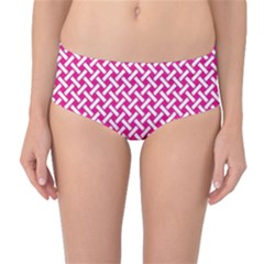 Pattern Mid-waist Bikini Bottoms