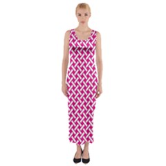 Pattern Fitted Maxi Dress by Valentinaart