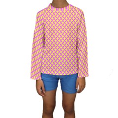 Pattern Kids  Long Sleeve Swimwear