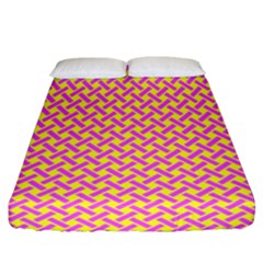 Pattern Fitted Sheet (california King Size)