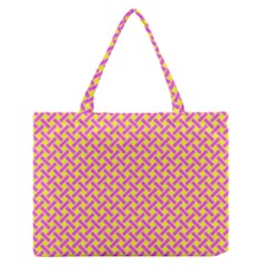 Pattern Medium Zipper Tote Bag