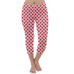 Pattern Capri Winter Leggings  by Valentinaart