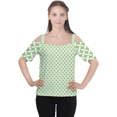 Pattern Women s Cutout Shoulder Tee by Valentinaart