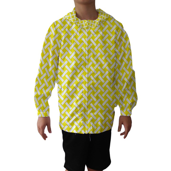 Pattern Hooded Wind Breaker (Kids)