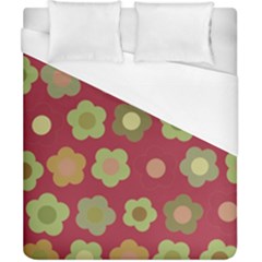 Floral Pattern Duvet Cover (california King Size)