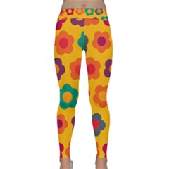 Floral Pattern Classic Yoga Leggings