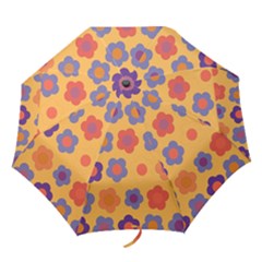 Floral Pattern Folding Umbrellas