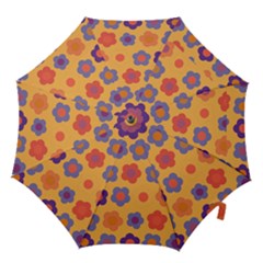 Floral Pattern Hook Handle Umbrellas (small)