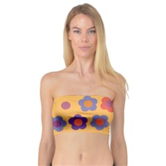 Floral Pattern Bandeau Top