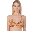 Floral pattern Reversible Tri Bikini Top View3