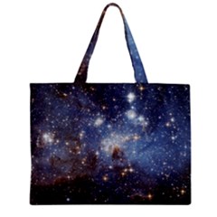 Large Magellanic Cloud Zipper Mini Tote Bag by SpaceShop