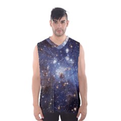 Large Magellanic Cloud Men s Basketball Tank Top