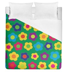 Floral Pattern Duvet Cover (queen Size)