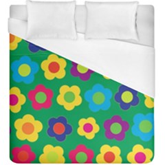 Floral Pattern Duvet Cover (king Size)