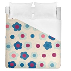 Floral Pattern Duvet Cover (queen Size)