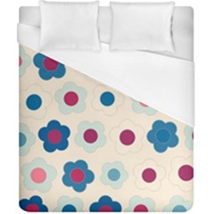 Floral Pattern Duvet Cover (california King Size)