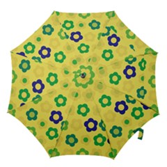 Floral Pattern Hook Handle Umbrellas (small)