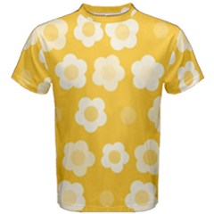 Floral Pattern Men s Cotton Tee by Valentinaart