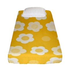 Floral Pattern Fitted Sheet (single Size)