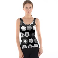 Floral Pattern Tank Top