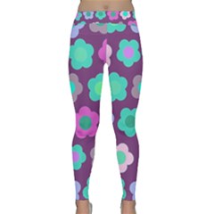 Floral Pattern Classic Yoga Leggings