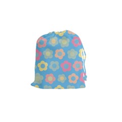 Floral Pattern Drawstring Pouches (small) 