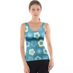 Floral Pattern Tank Top