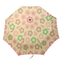 Floral Pattern Folding Umbrellas