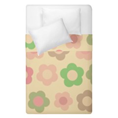 Floral Pattern Duvet Cover Double Side (single Size)