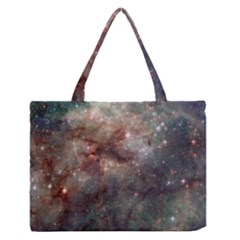 Tarantula Nebula Medium Zipper Tote Bag by SpaceShop