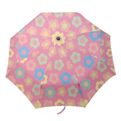 Floral Pattern Folding Umbrellas