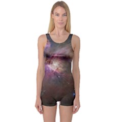 Orion Nebula One Piece Boyleg Swimsuit by SpaceShop