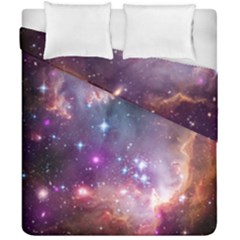 Small Magellanic Cloud Duvet Cover Double Side (california King Size) by SpaceShop