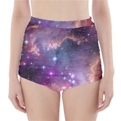 Small Magellanic Cloud High-waisted Bikini Bottoms by SpaceShop