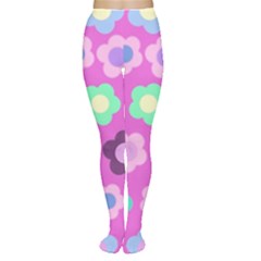 Floral Pattern Women s Tights by Valentinaart